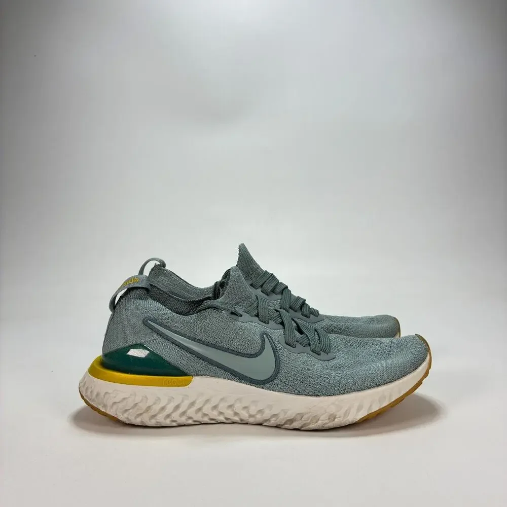Nike Epic React Flyknit 2 Aviator Grey Running Shoes AQ3243-005 Youth Size 4Y